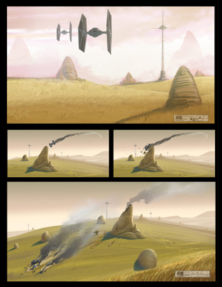 Illustration for article titled Check out the first art from the new Star Wars TV series, Rebels